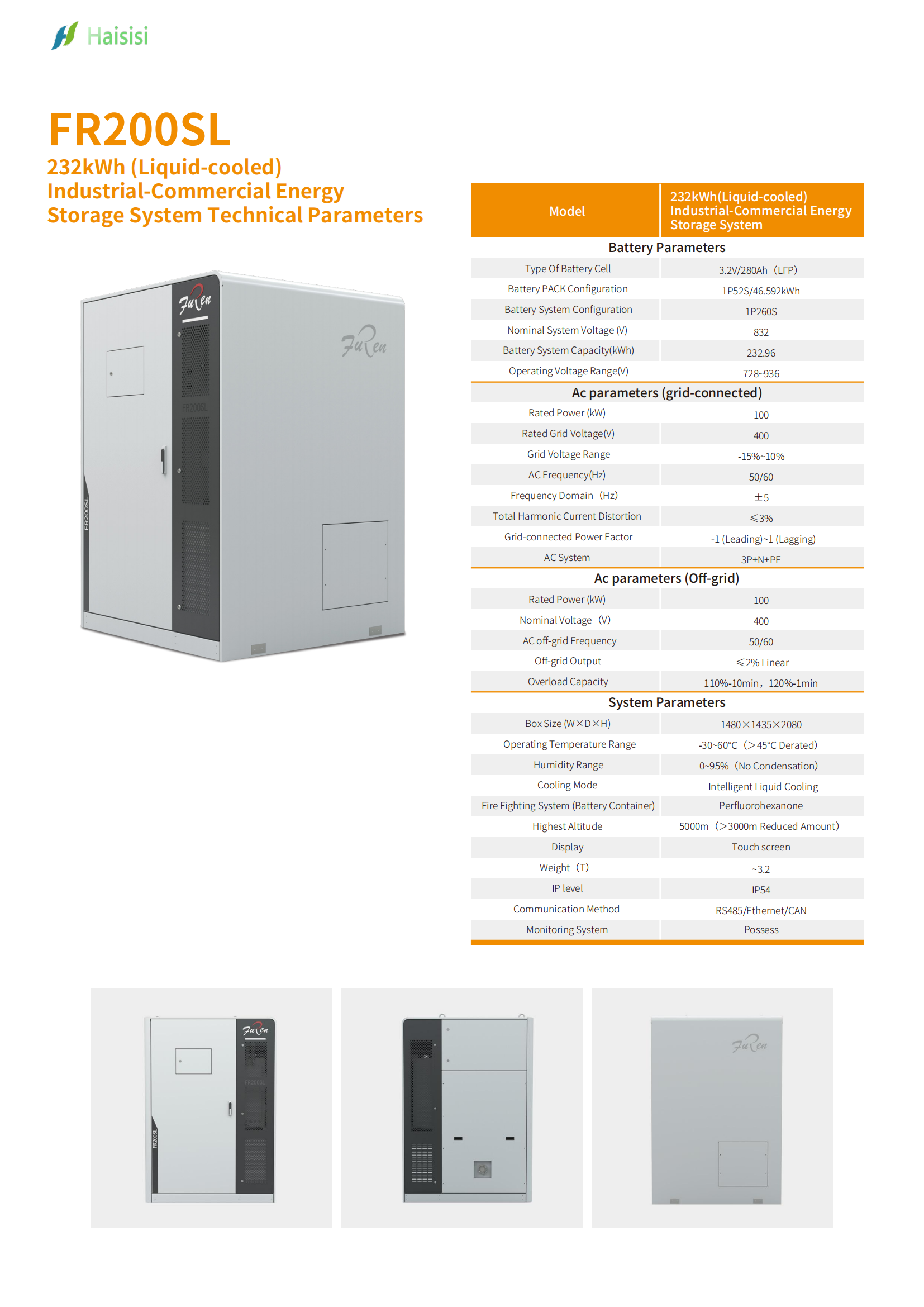 Energy storage product